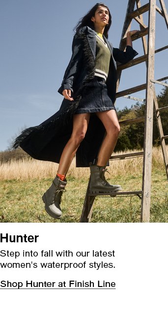 Hunter Step into fall with our latest women's waterproof styles
